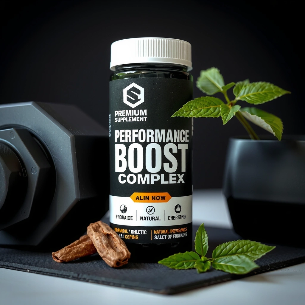 Performance Boost Complex supplement jar